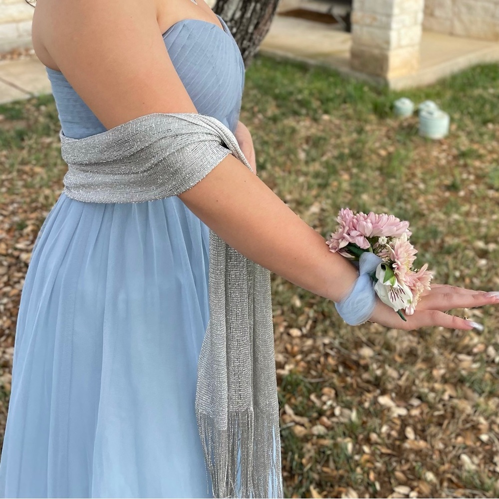 Blue Ballgown
